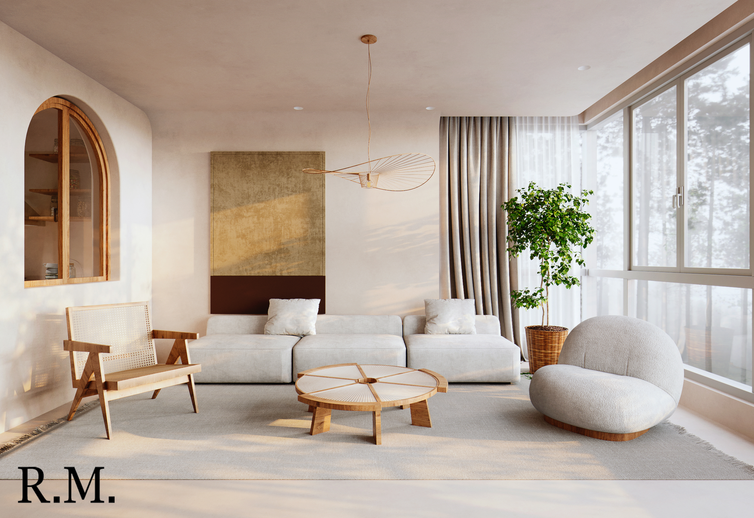 浪漫满屋的极简魅力-7