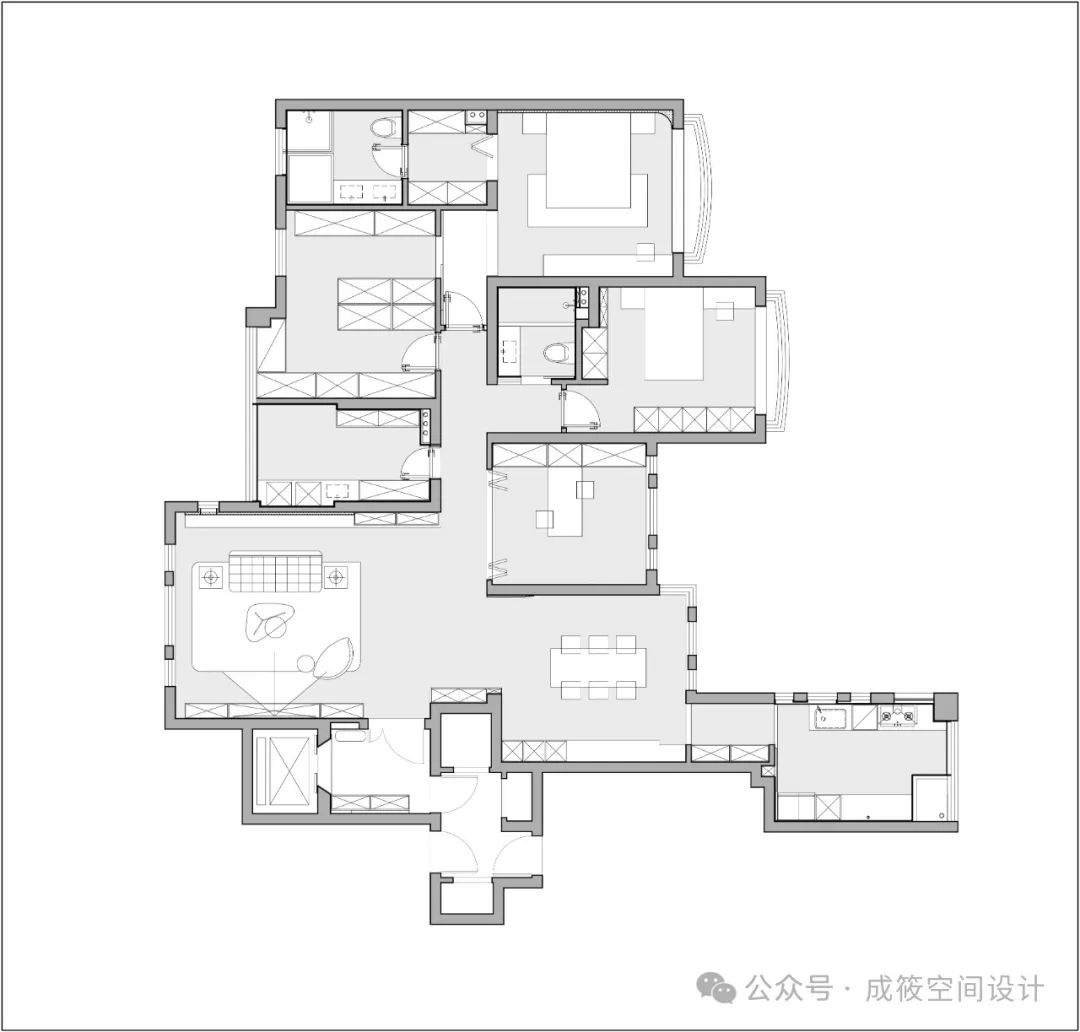 中古+原木风住宅设计丨中国上海丨成筱设计-105