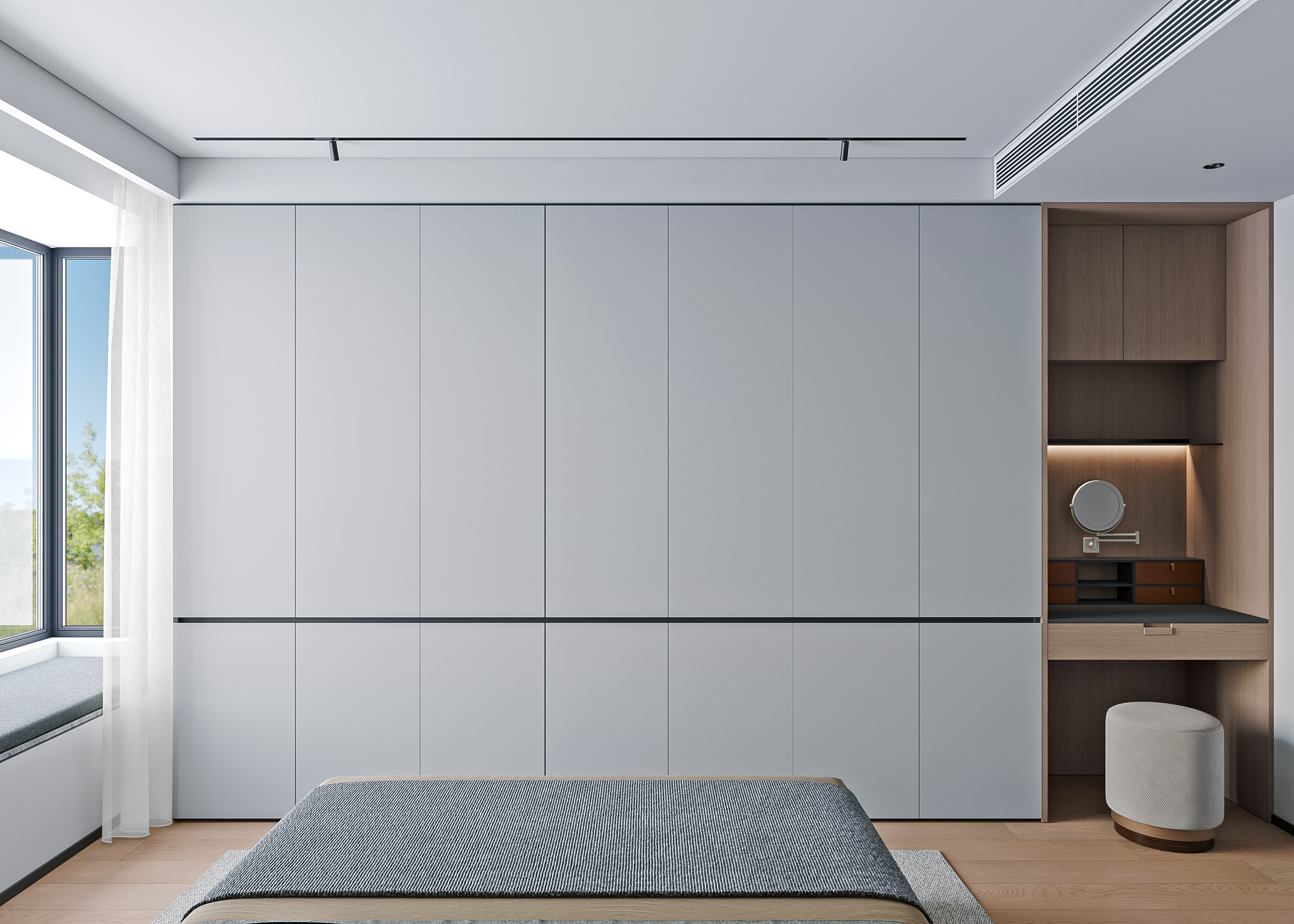 横厅平层设计 现代-8