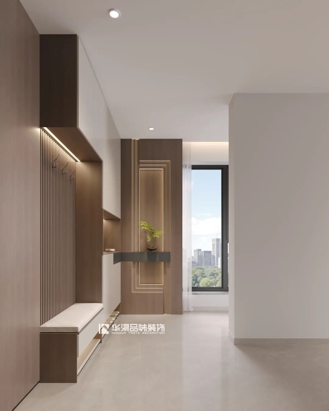 163㎡高颜值浅色系，90后新婚夫妻的现代极简小家，颜值太绝了！-71