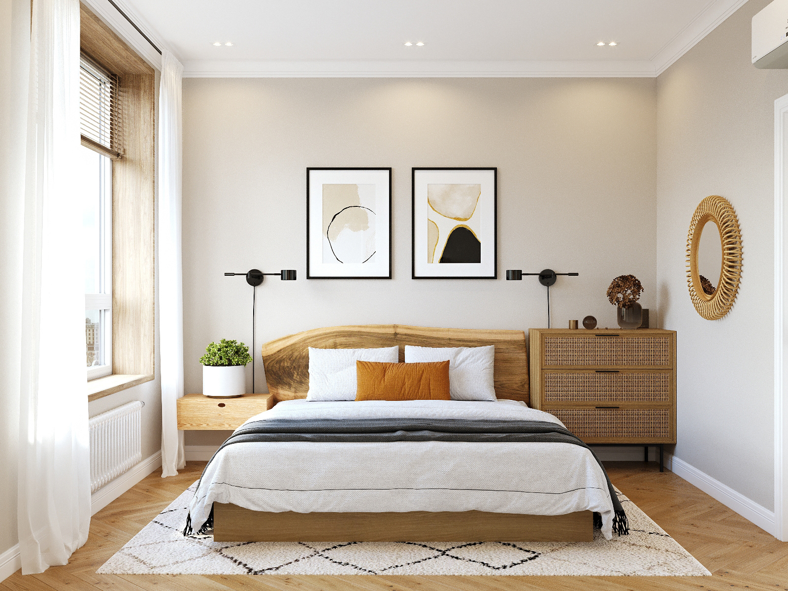 莫斯科公寓室内设计丨俄罗斯莫斯科丨Asmolova Kristina-11