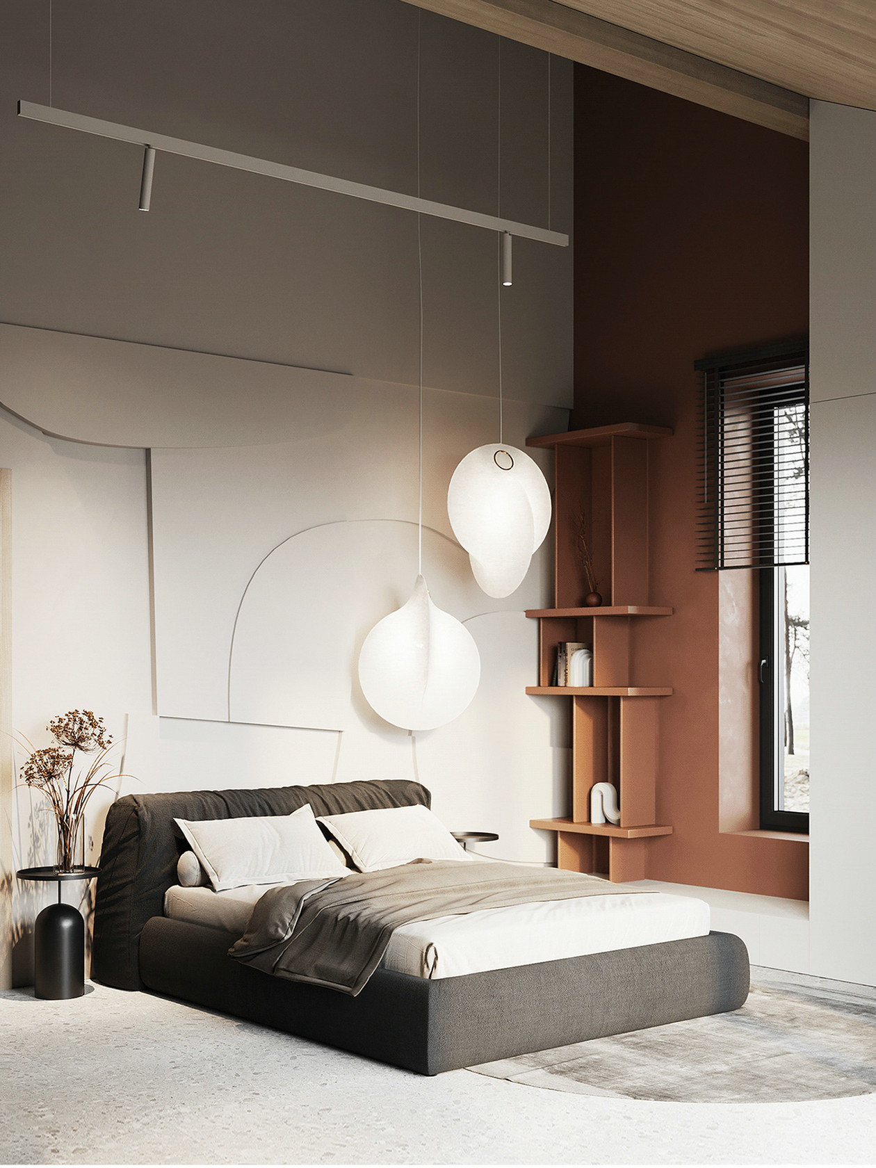 乌克兰170㎡住宅设计 越素雅越有品味！-9