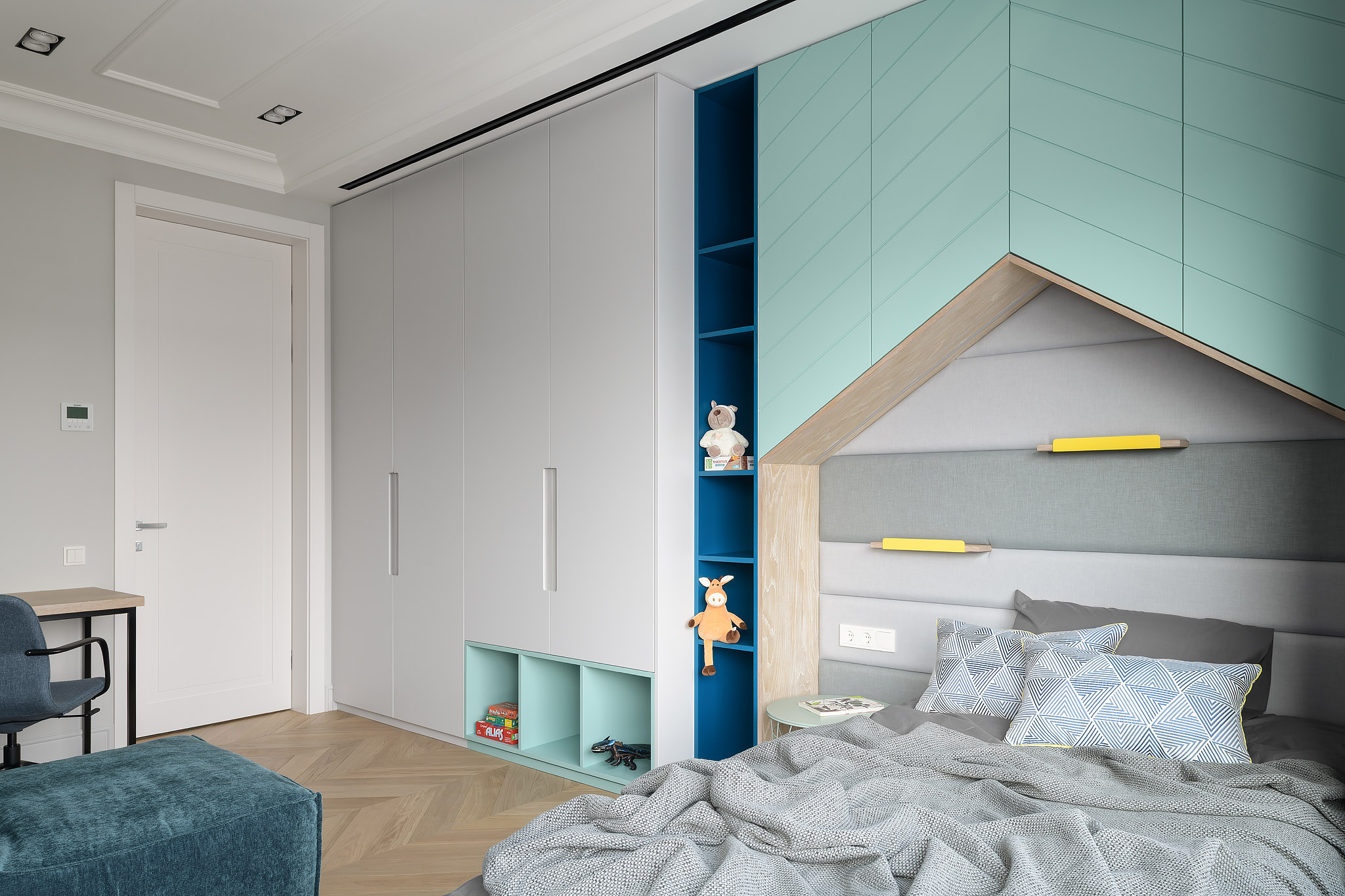 TETRIS·Grey Emerald 公寓丨乌克兰基辅丨S+O architects-46