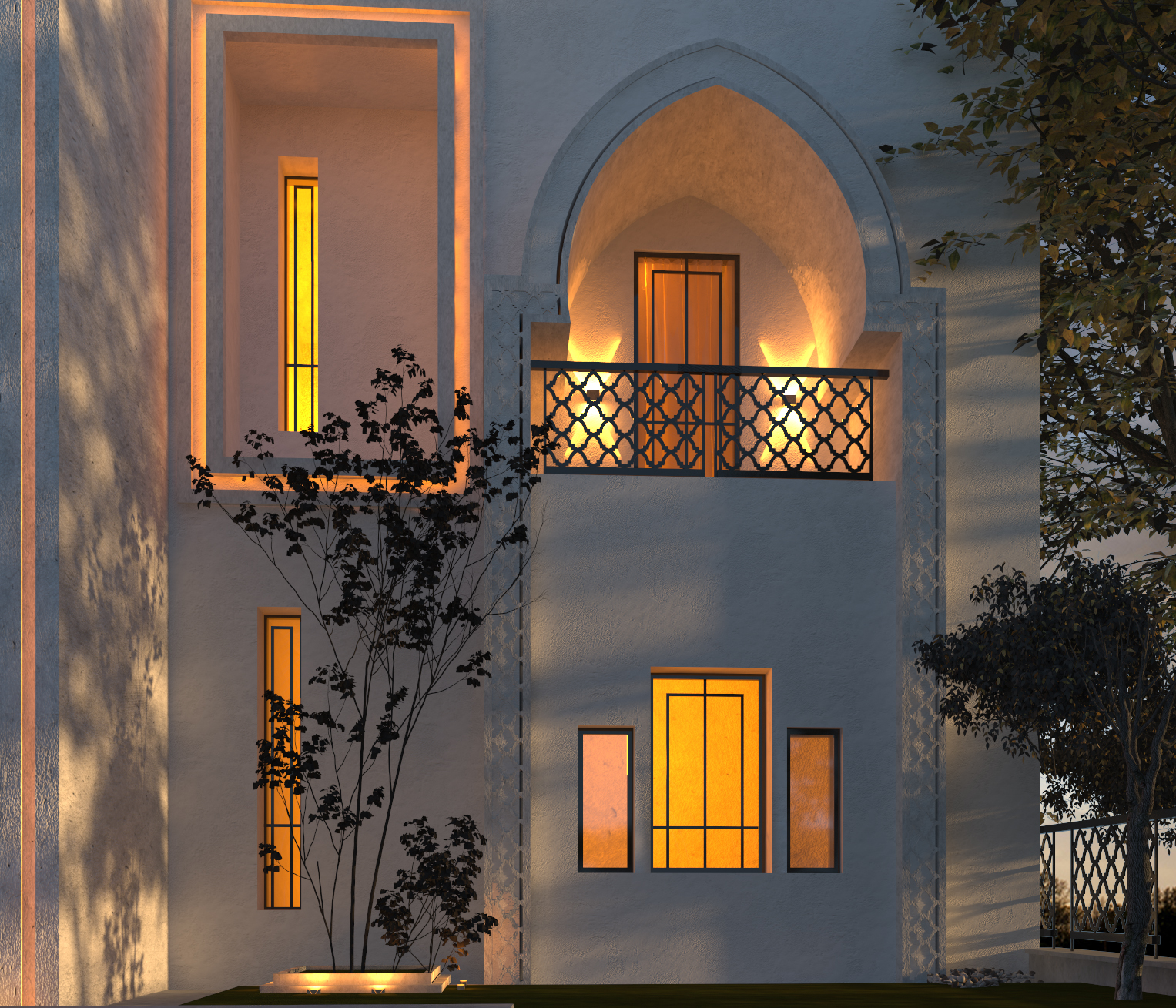 Traditional Courtyard house design-6