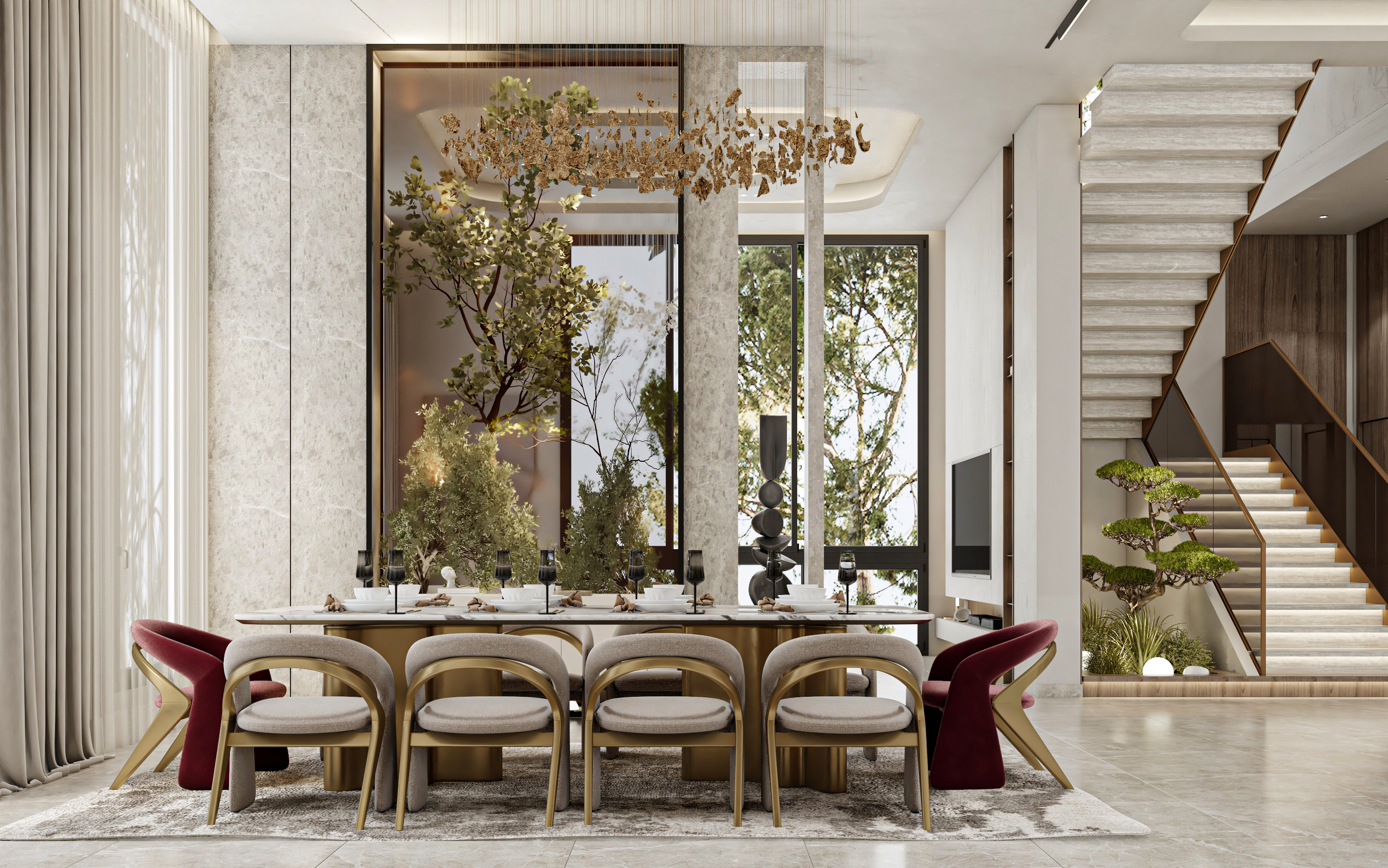 Modern Villa Design（科威特现代别墅设计）丨MAYAR HOSSAM-9