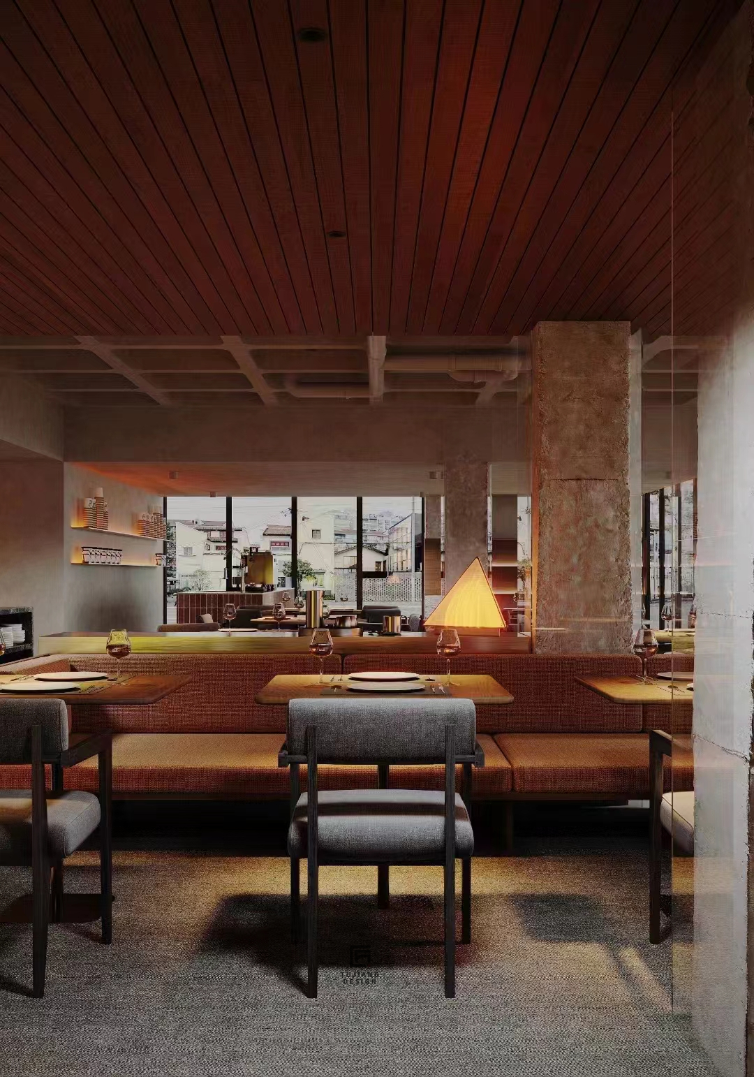 工装餐饮空间设计案例｜让就餐充满仪式感-3