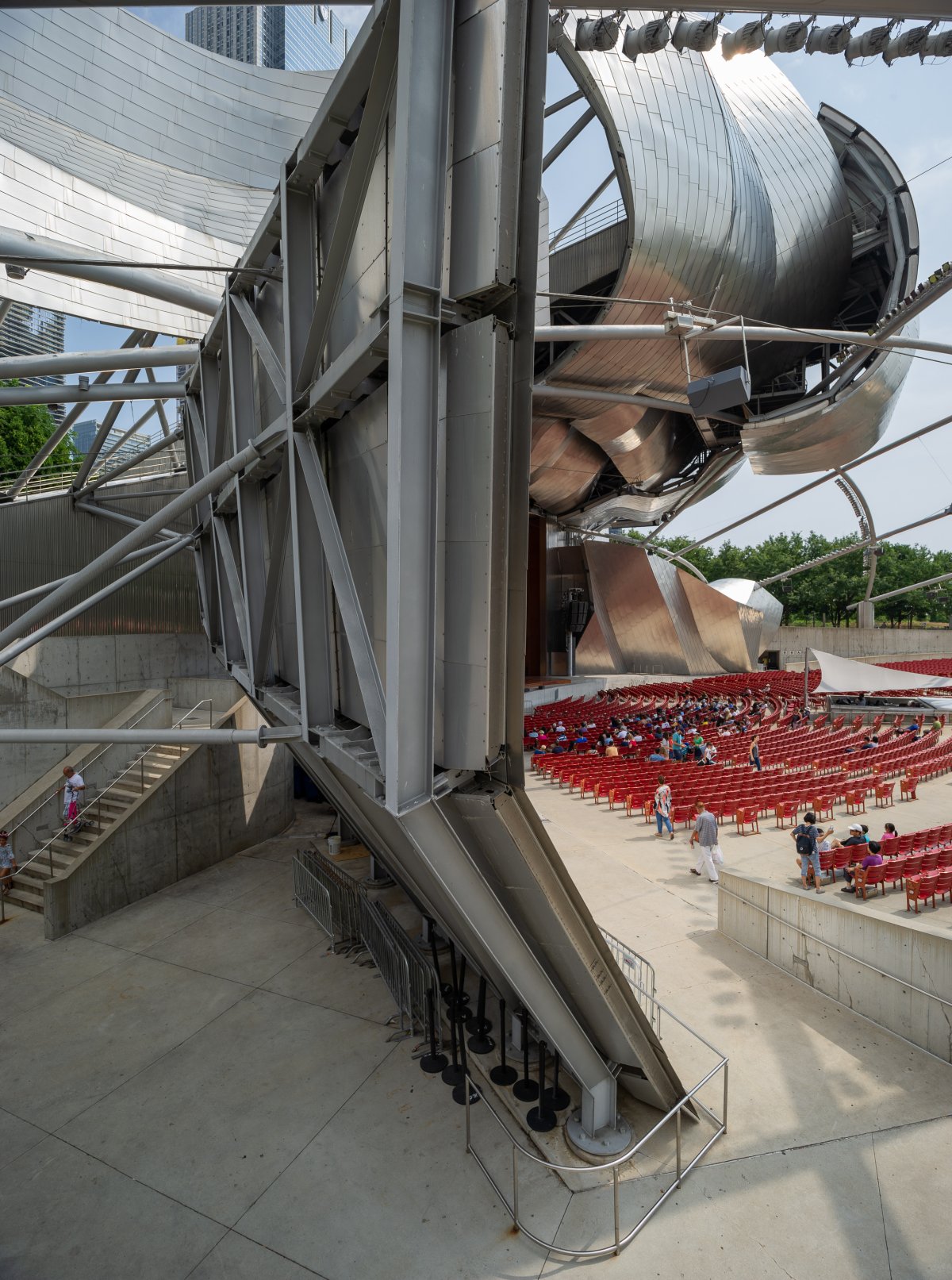 芝加哥千禧公园 Jay Pritzker Pavilion 音乐厅-7