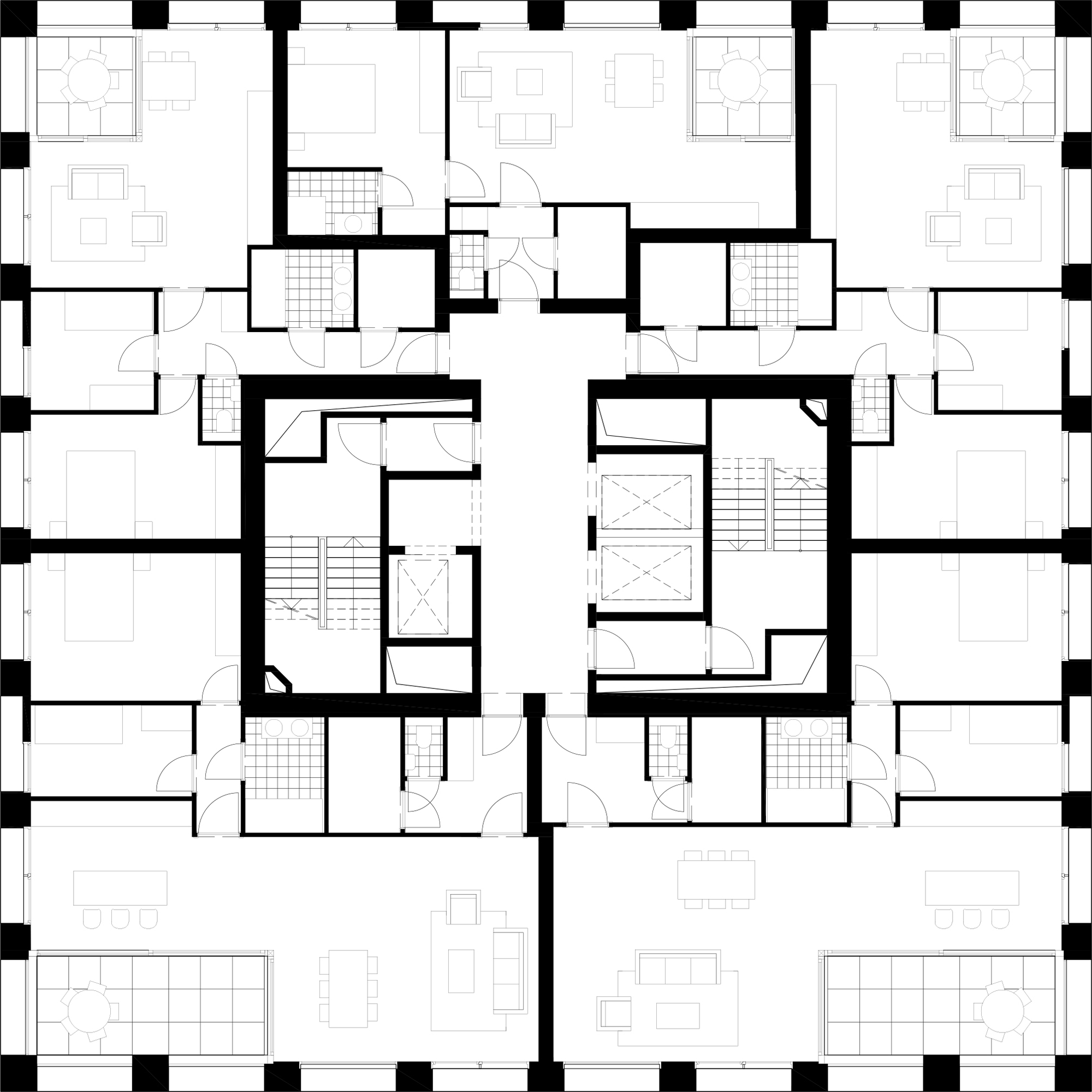 图尔诺瓦塔丨比利时丨Barchitecten-39