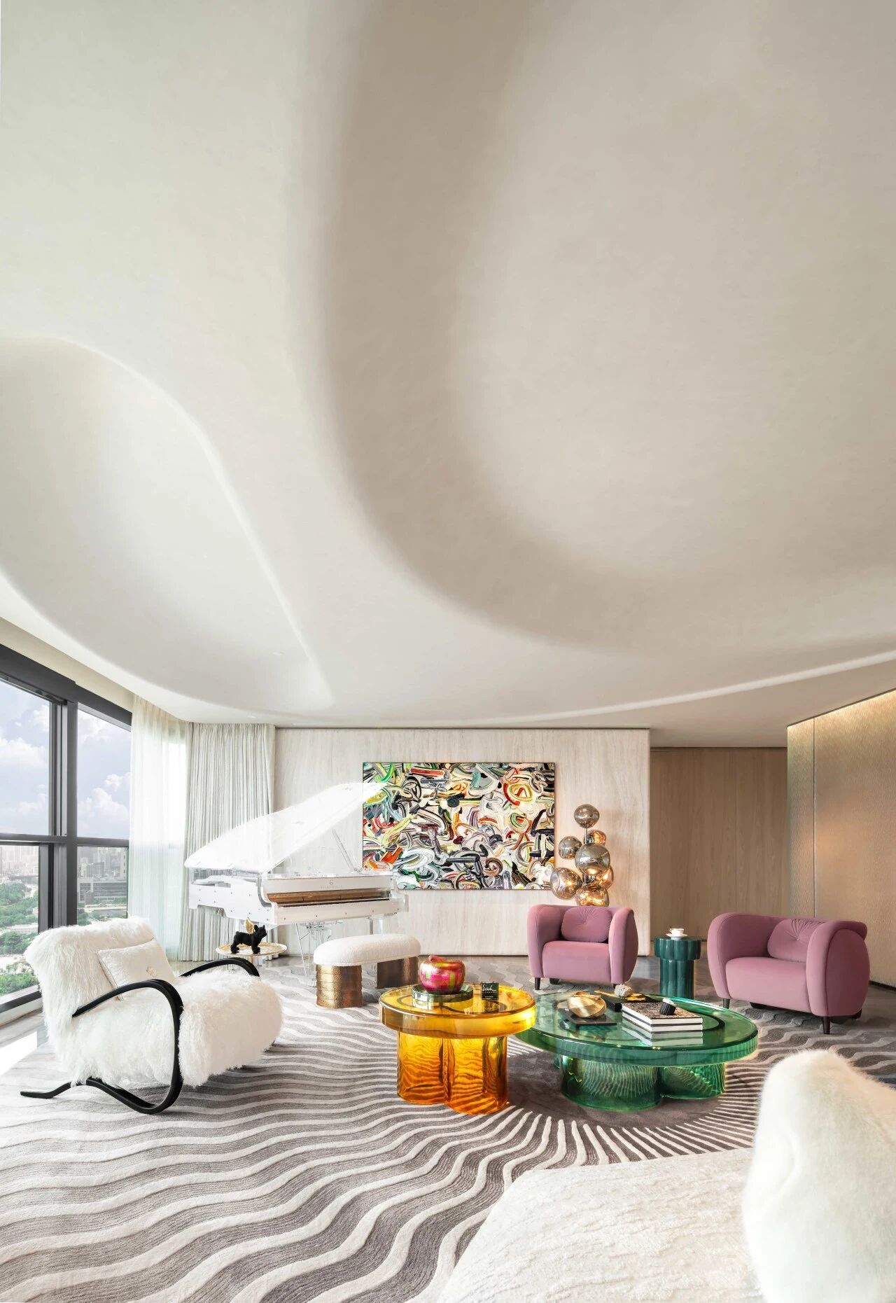 广佛中海 · 大境丨中国广州丨硬装HBA,软装DAS大森设计-10