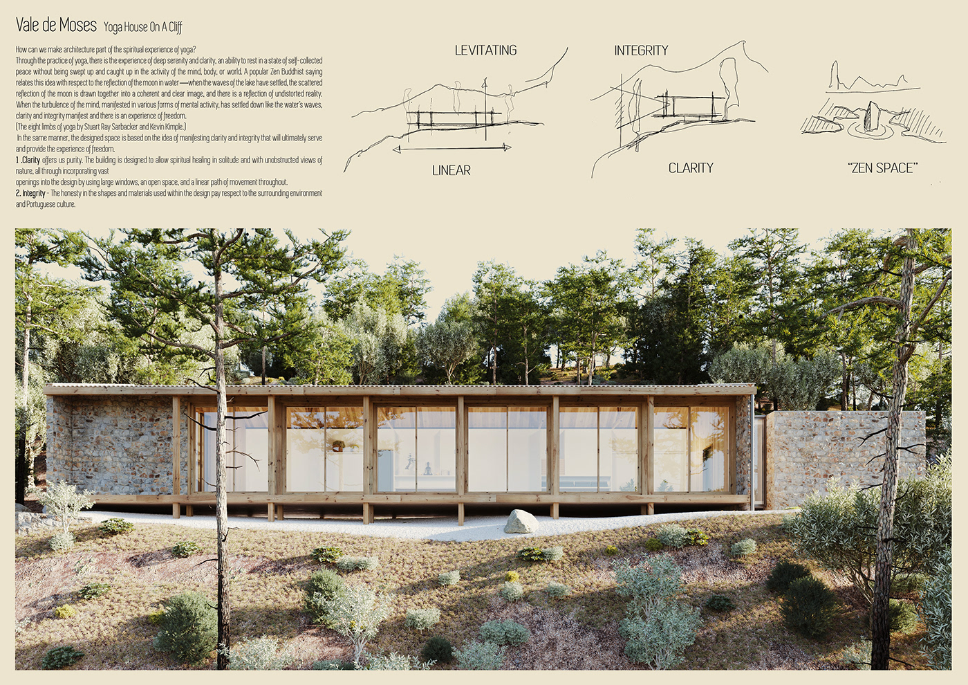 Yoga House On a Cliff-0