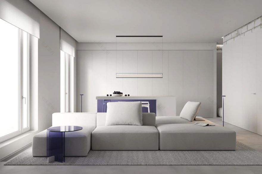 单色极简主义表达 · VIAN AA 内部设计丨俄罗斯顿河畔罗斯托夫丨Aleinikova Alina-11