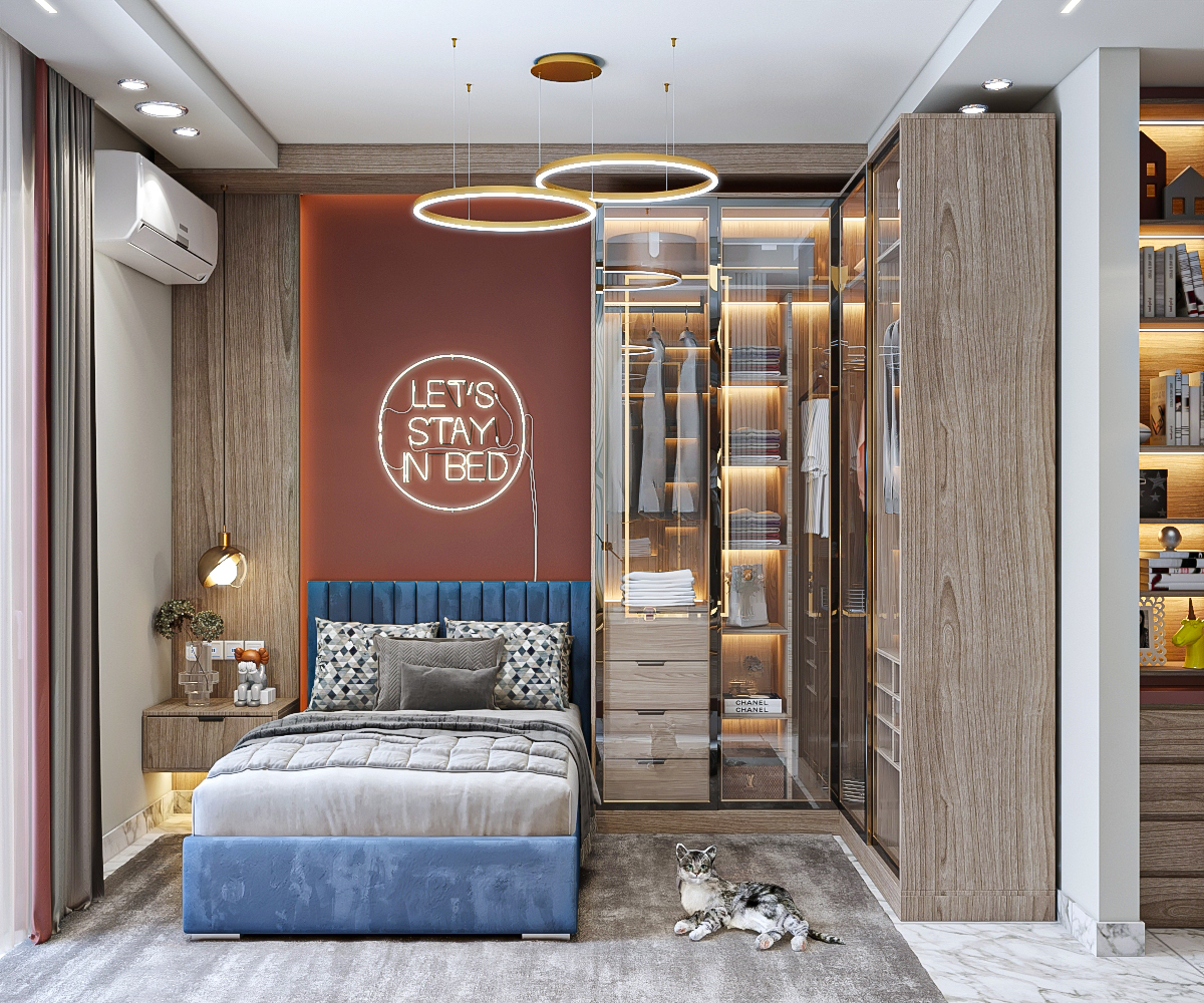 男孩房间现代风格丨ASMAA SAMIR-0