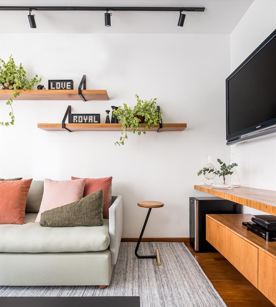 巴西 90 平米公寓的创意设计-3