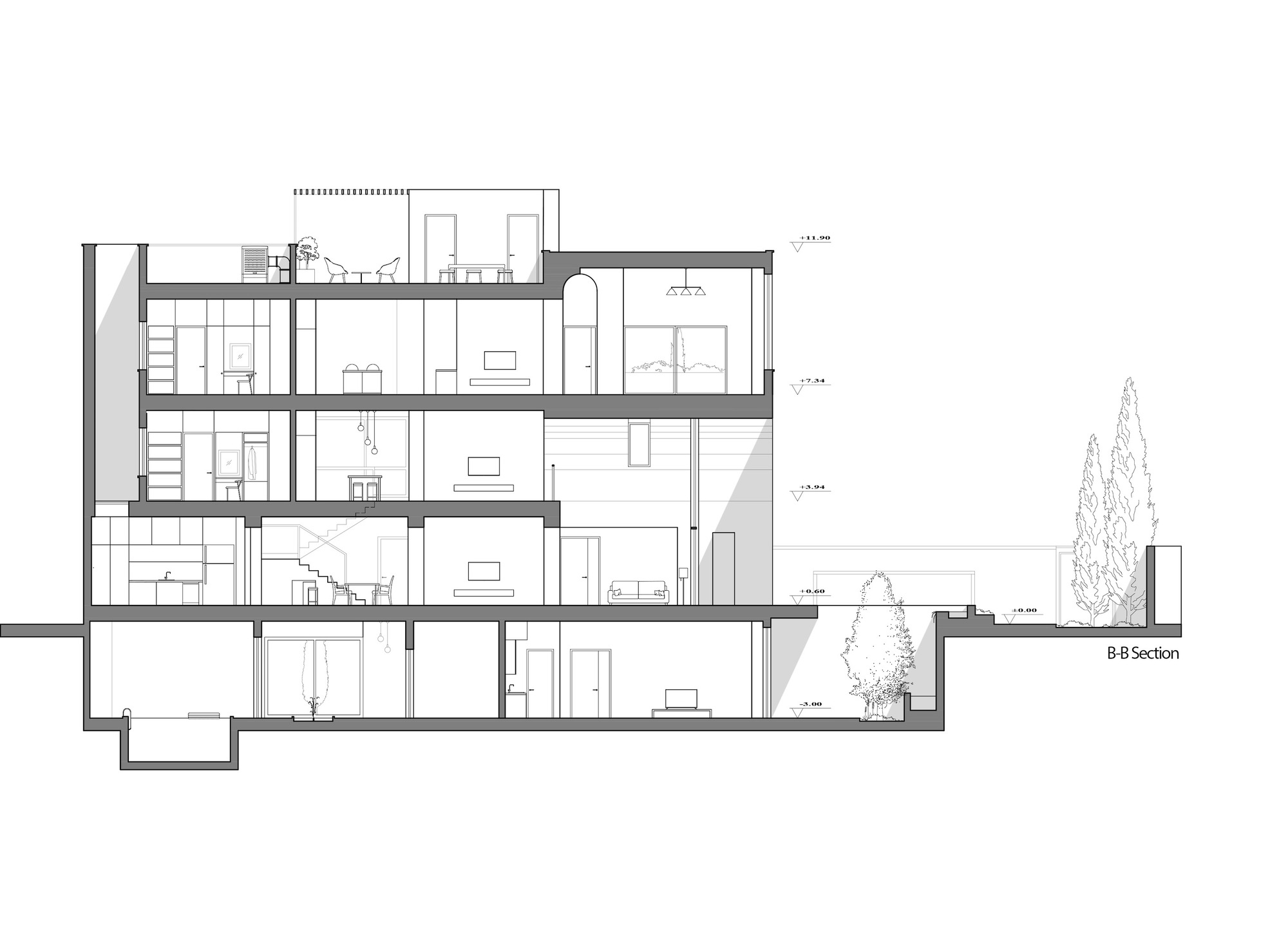 2 个伊万，2 所房子丨伊朗丨Hamaan Architectural Office-42