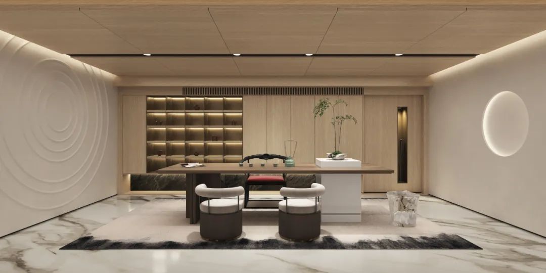 折衷主义的优雅住宅 · 金华市私人住宅设计丨中国金华丨OTL 本体建筑空间设计-17