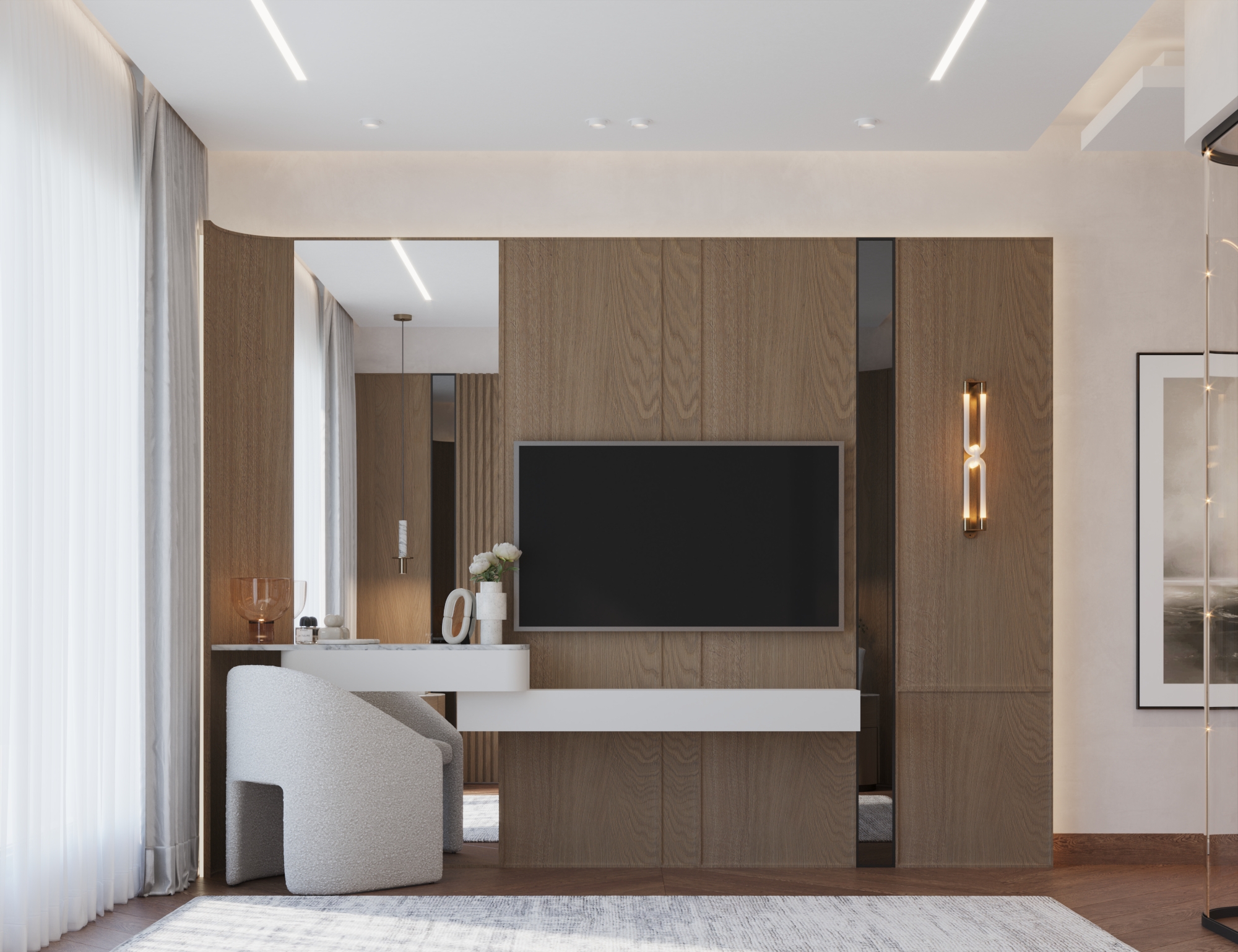 棕榈山主卧室-2