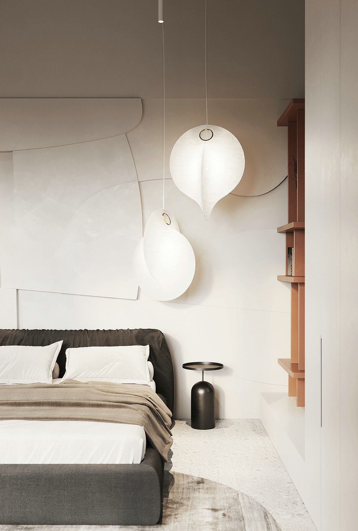 乌克兰170㎡住宅设计 越素雅越有品味！-10