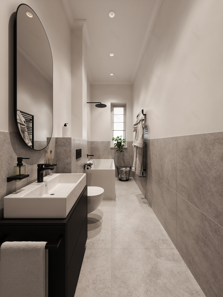 柏林公寓可视化丨德国柏林丨Mosolova Valeria-11