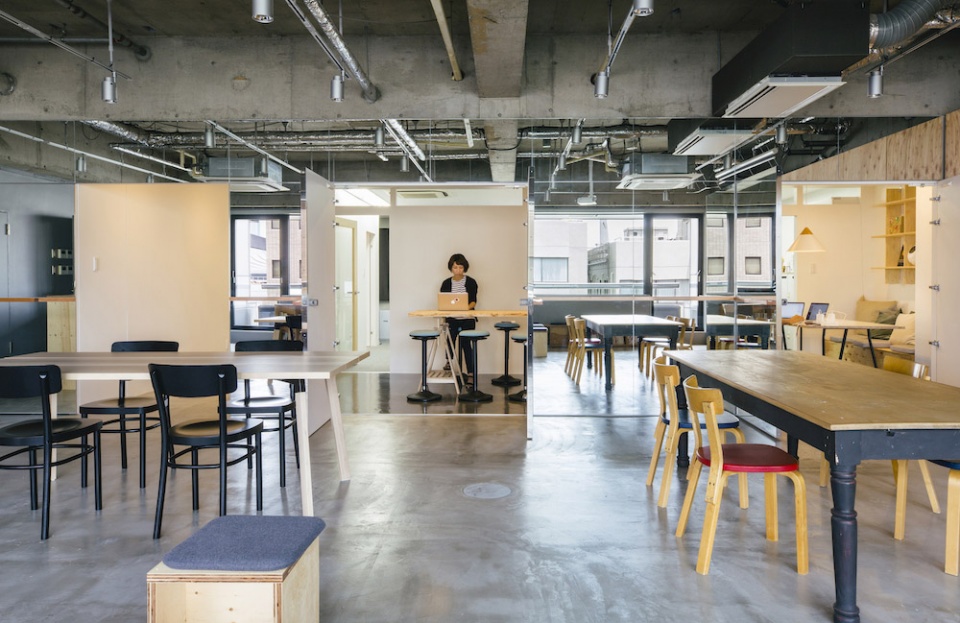 东京 Empath 办公空间——对比鲜明的开放性与私密性-6