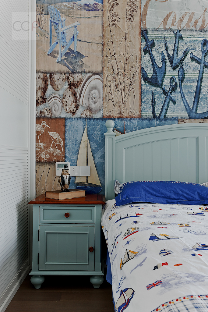 美式风情的绿城御园家装实景-19