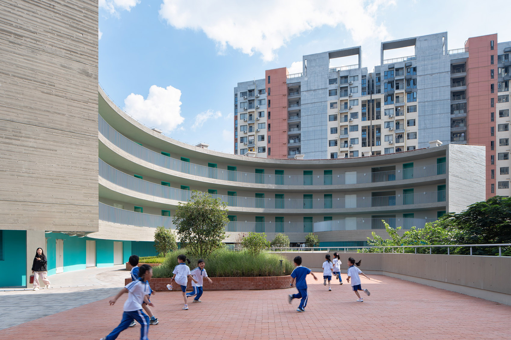 龙岗双子星学校（围龙书院,围屋学社）丨中国深圳丨URBANUS都市实践-33