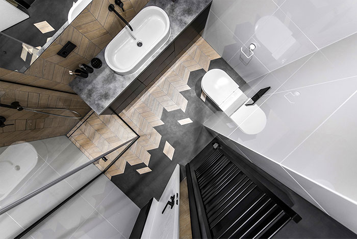 维尔纽斯Stylish住宅  Interjero architektūra-17