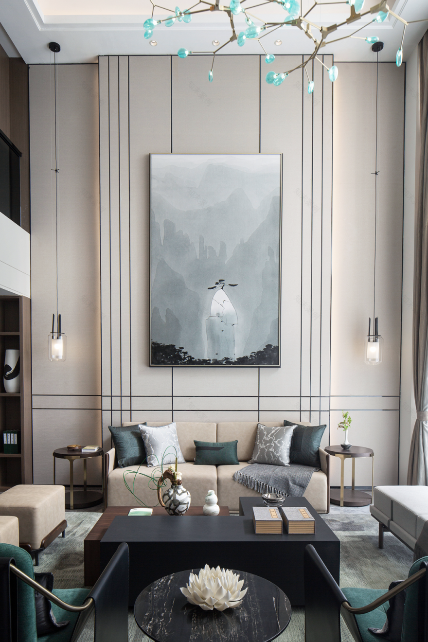 常德·誉景湾叠墅样板房丨中国常德丨香港方黄(设计)集团-14