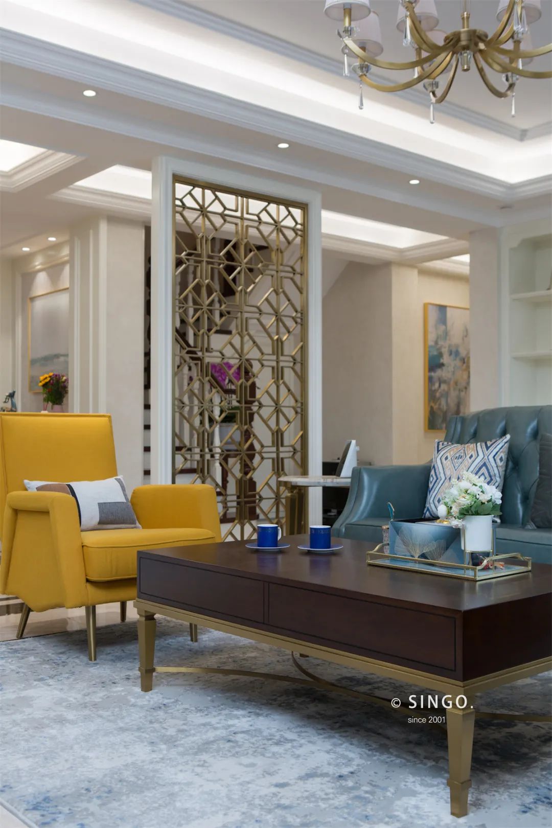 现代美式叠墅设计丨星杰设计师-22