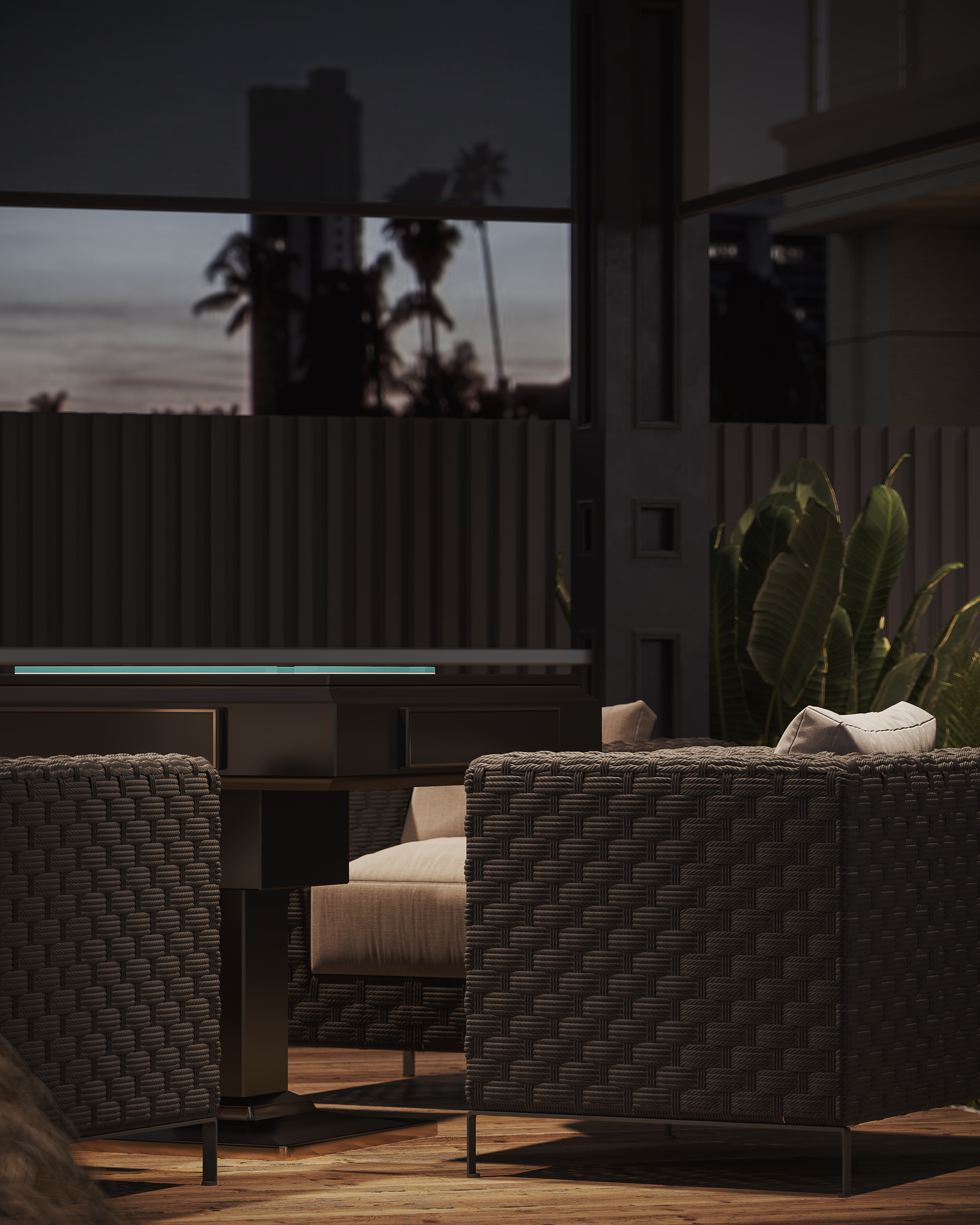 室外园林建筑表现-24