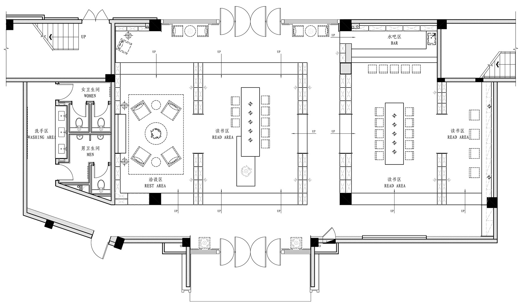 南京句容市图书馆金科分馆 / 风合睦晨空间设计-26