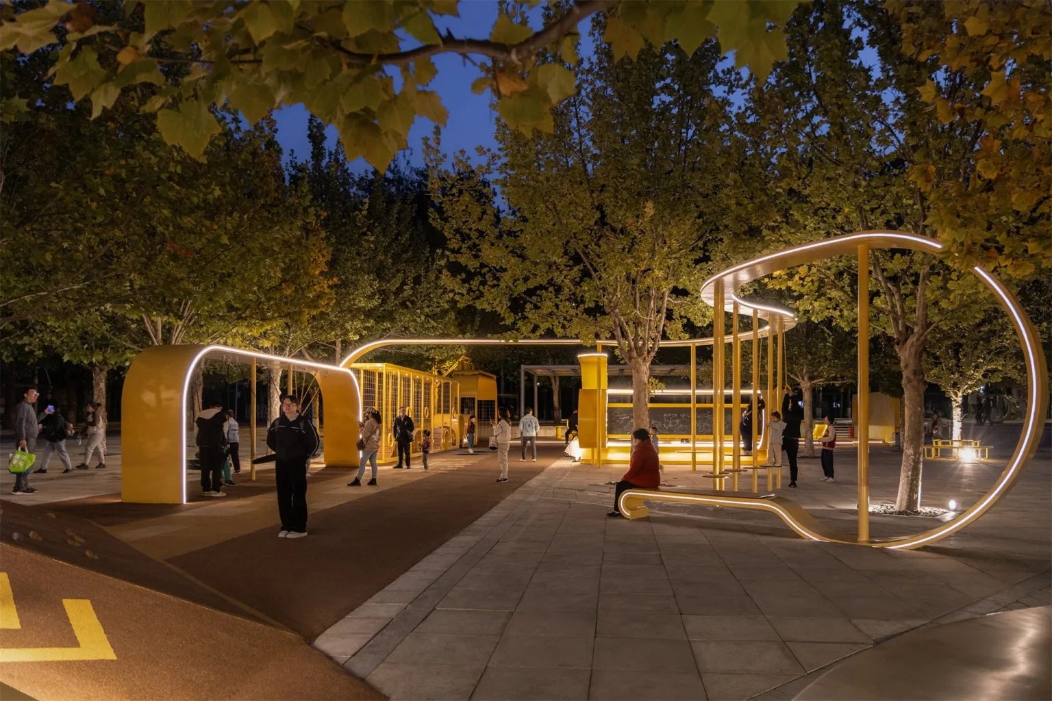 唐山南湖梧桐广场丨中国唐山-44