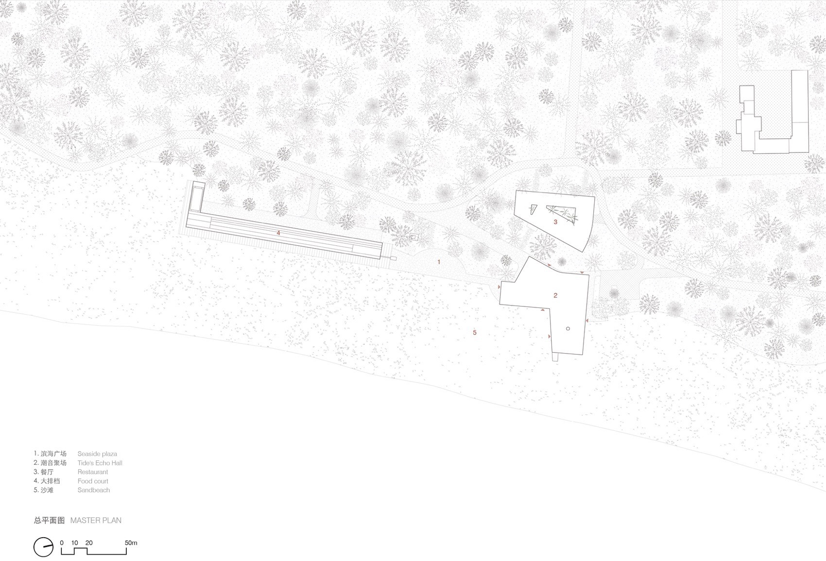 潮音聚场丨中国山东丨迹·建筑事务所(TAO)-134