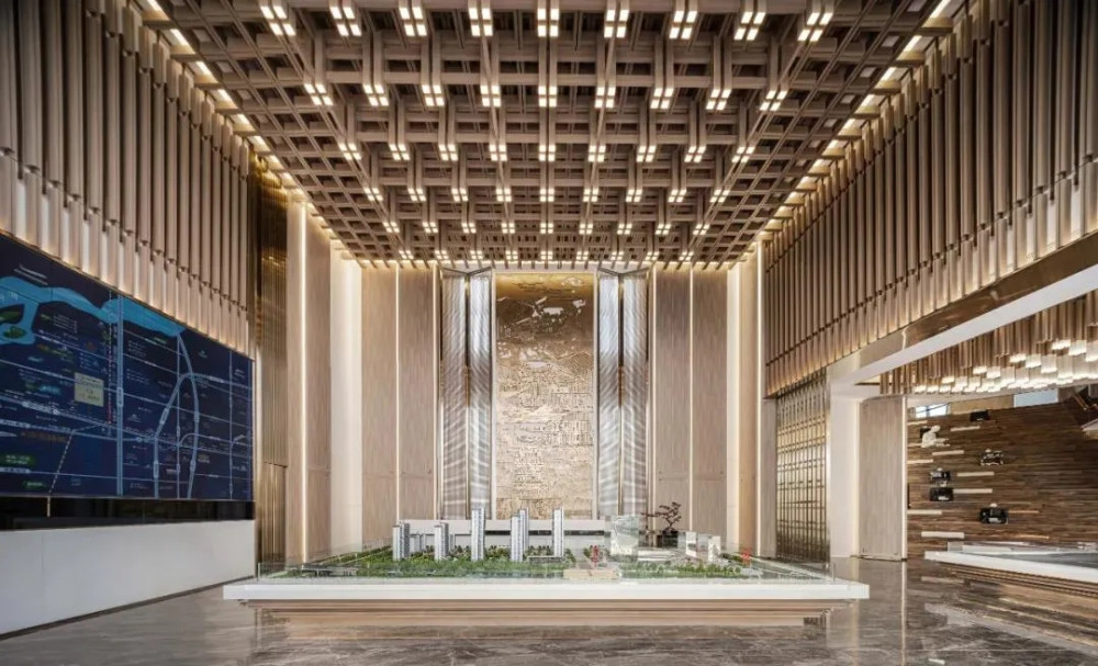 西安中梁鎏金云玺售楼处丨中国西安丨鲲誉设计 KUNYUDESIGN-11