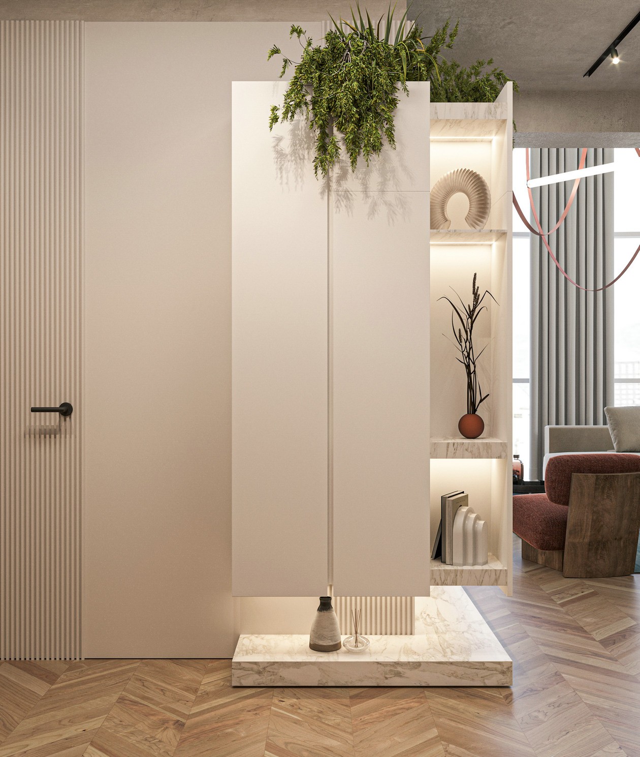 150㎡简约风公寓 舒适生活的本质-0