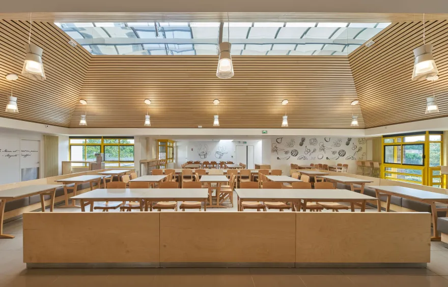 法国 Éragny sur Oise 的 Escoffier 高中餐厅丨Architecture Patrick Mauger-10