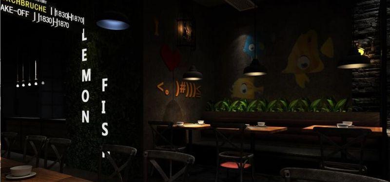 壹品柠餐饮空间设计-7