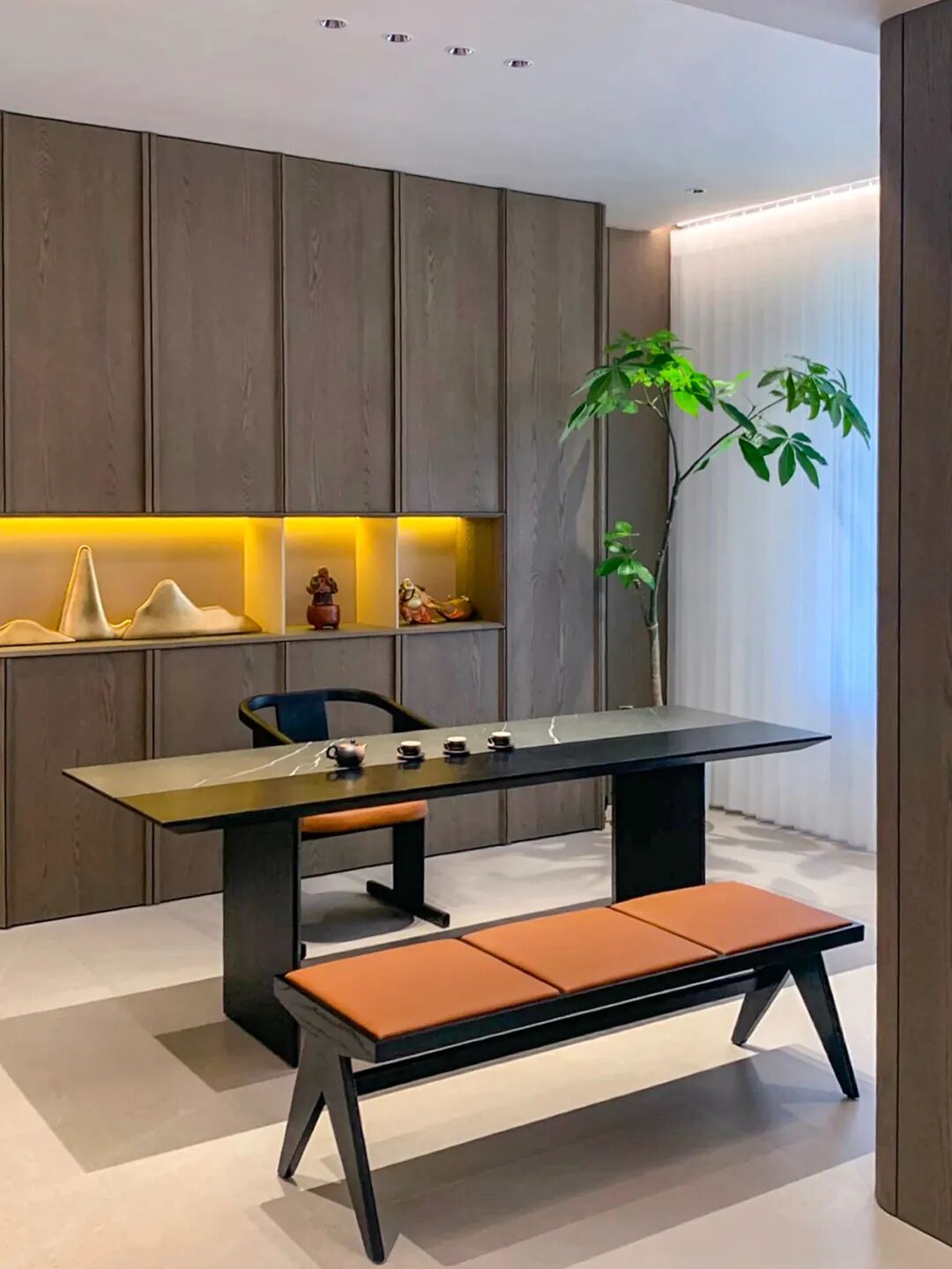 257m²极简沉稳空间，打造松弛丨中国济宁丨COSMO MOBILI  可木家居-14