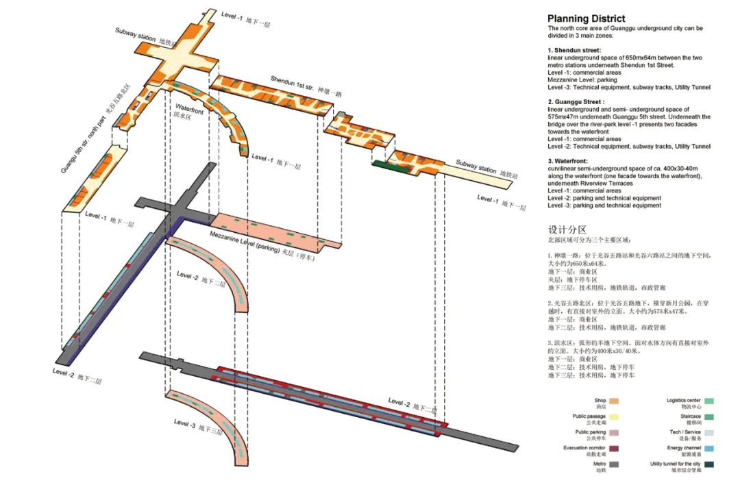 武汉光谷中心城一体化地下空间设计-16