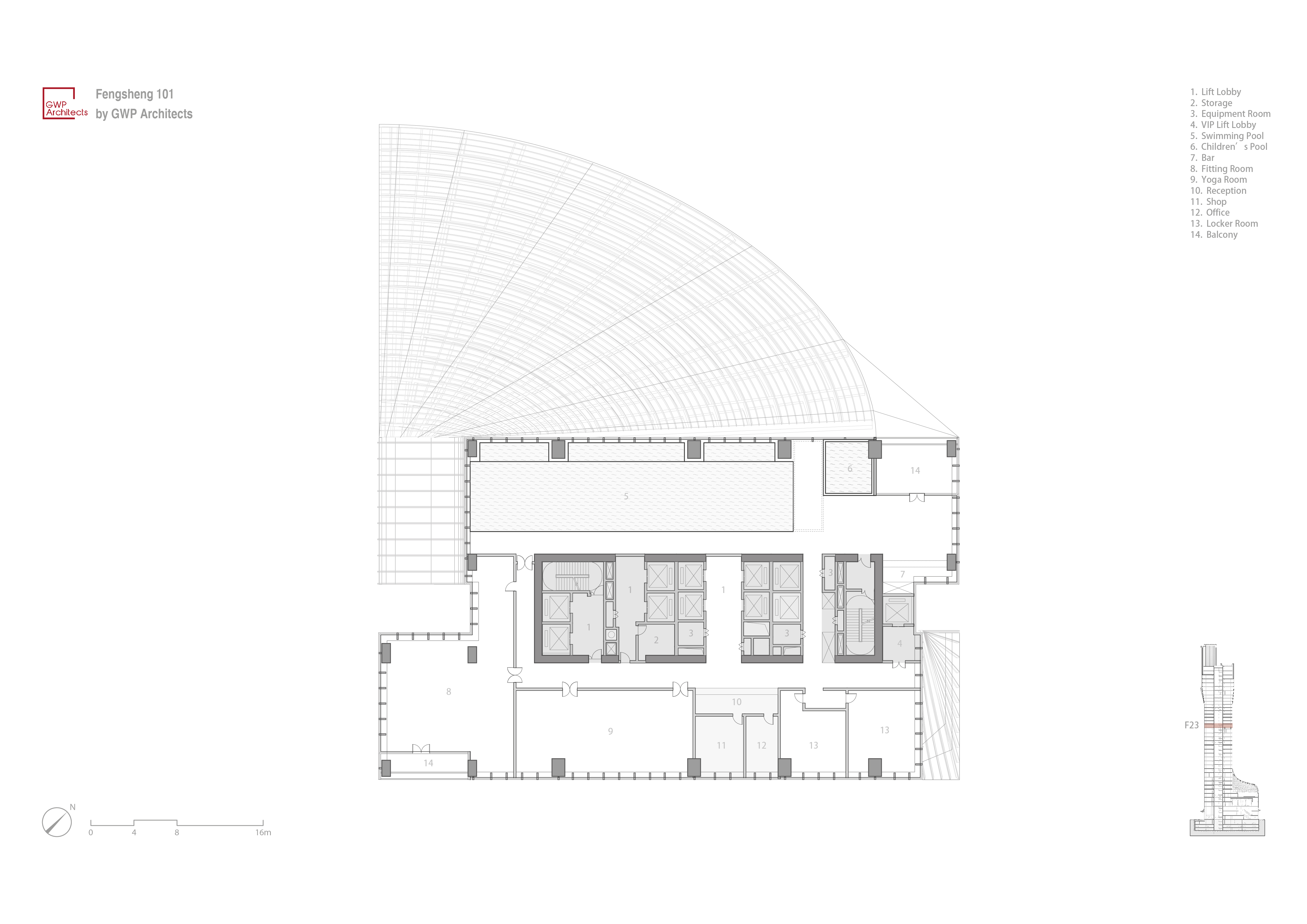 广州风生 101 塔 | GWP Architects 打造的地标性商业建筑-33