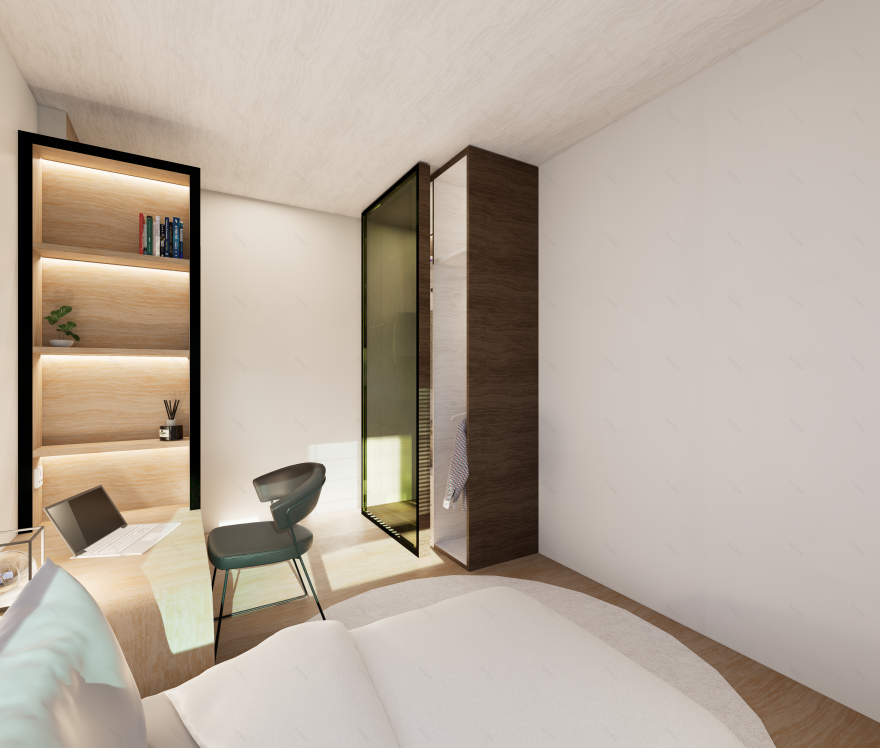 4 room HDB flat(禅意风格4房组屋)-15