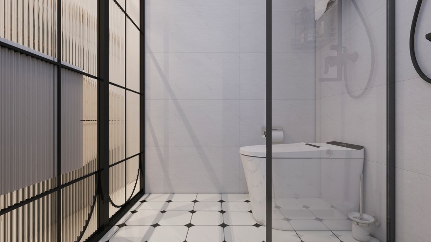 法式奶油风三居室-15