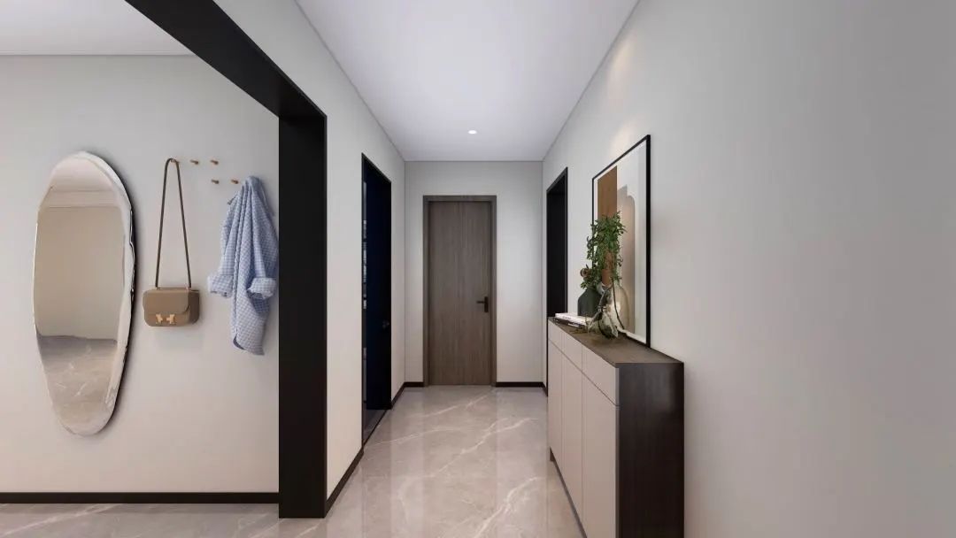 128㎡现代简约风，书房+客餐厅一体化，与时光温柔相处！-25