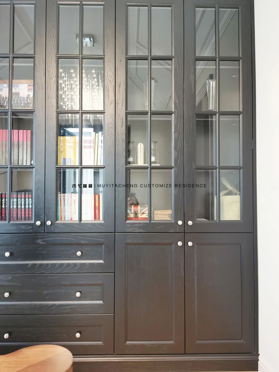 重庆两江新宸高级联排别墅定制案例丨中国重庆丨木艺踏程全屋定制-70