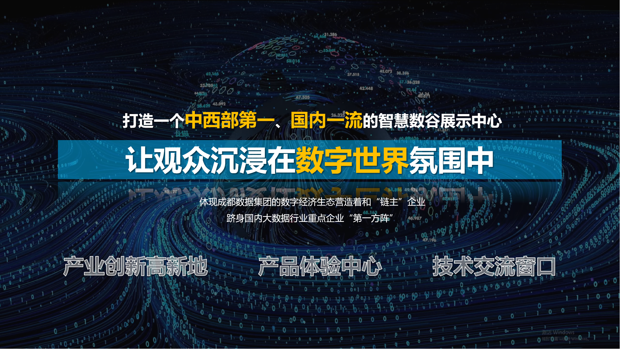 成都 数据集团展示中心-1