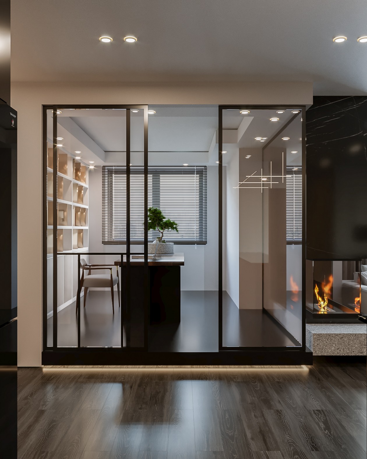 大理石与金属相结合-10