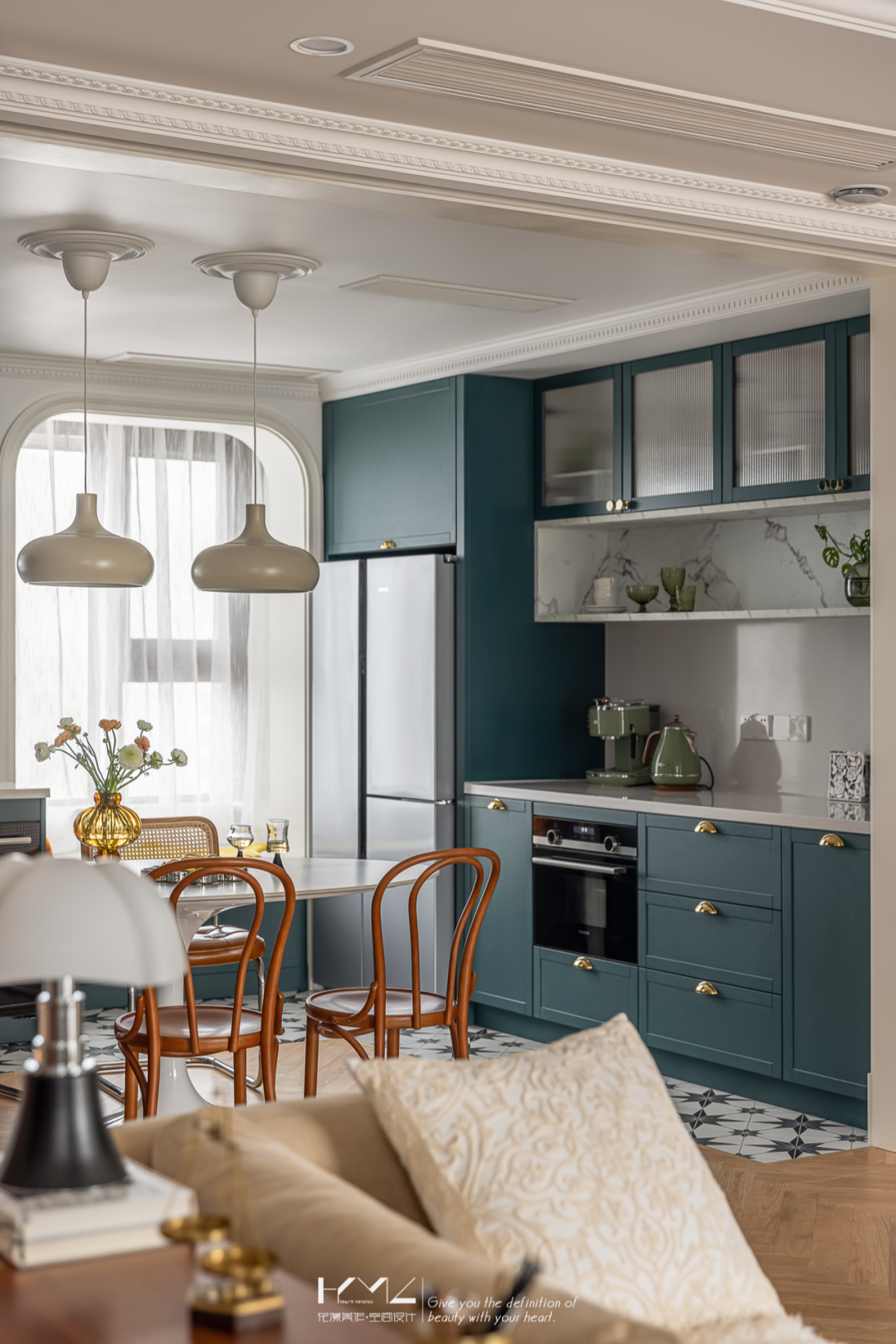 南京大名城紫金九号法式浪漫住宅设计丨中国南京丨花漾美作·空间设计-68