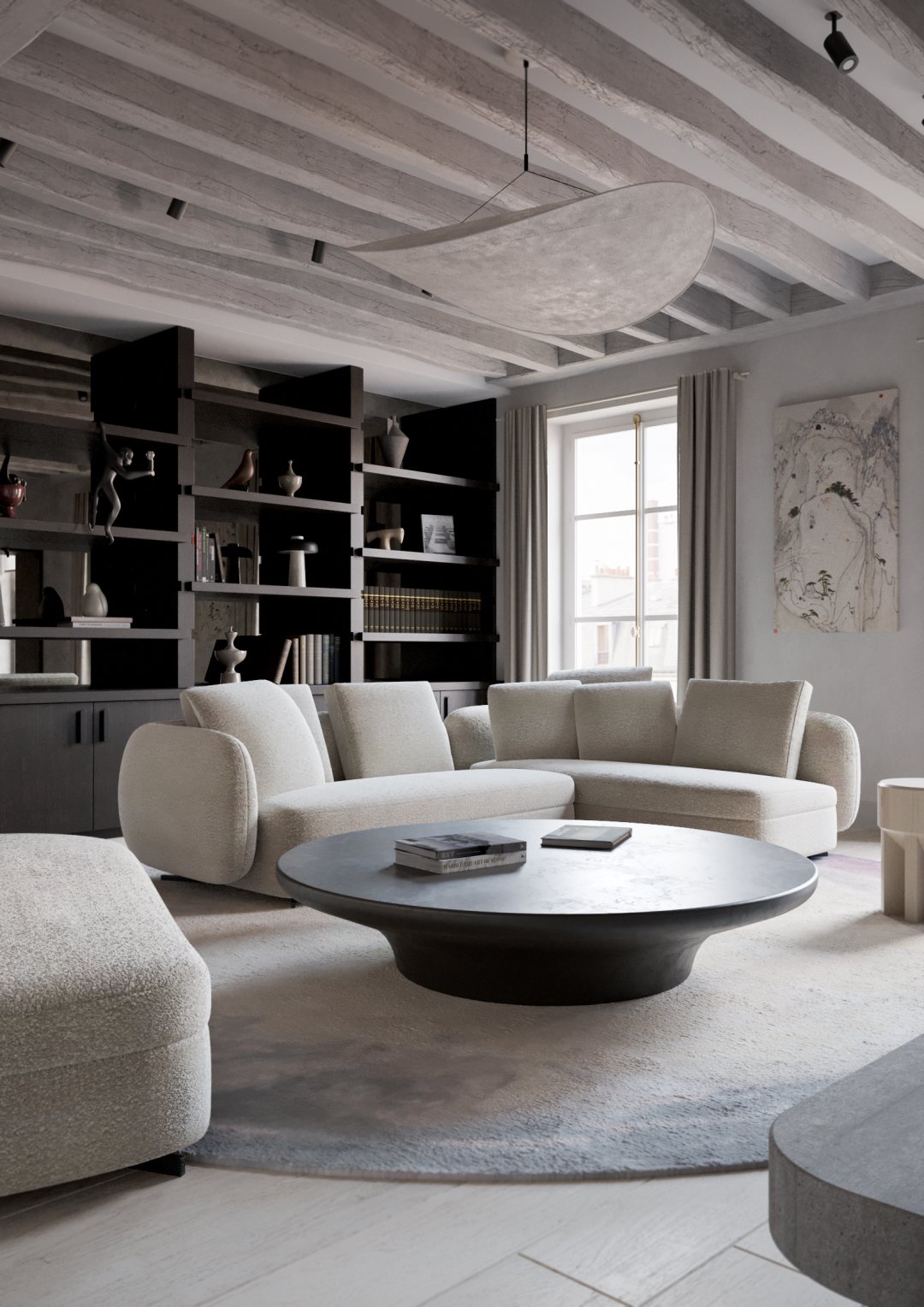 现代法式精致生动的居住空间丨Studiovlach-6