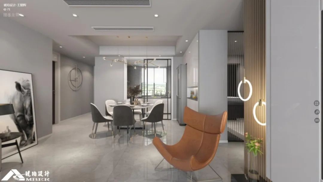 世茂香槟湖现代四室，储物空间与功能完美融合-47