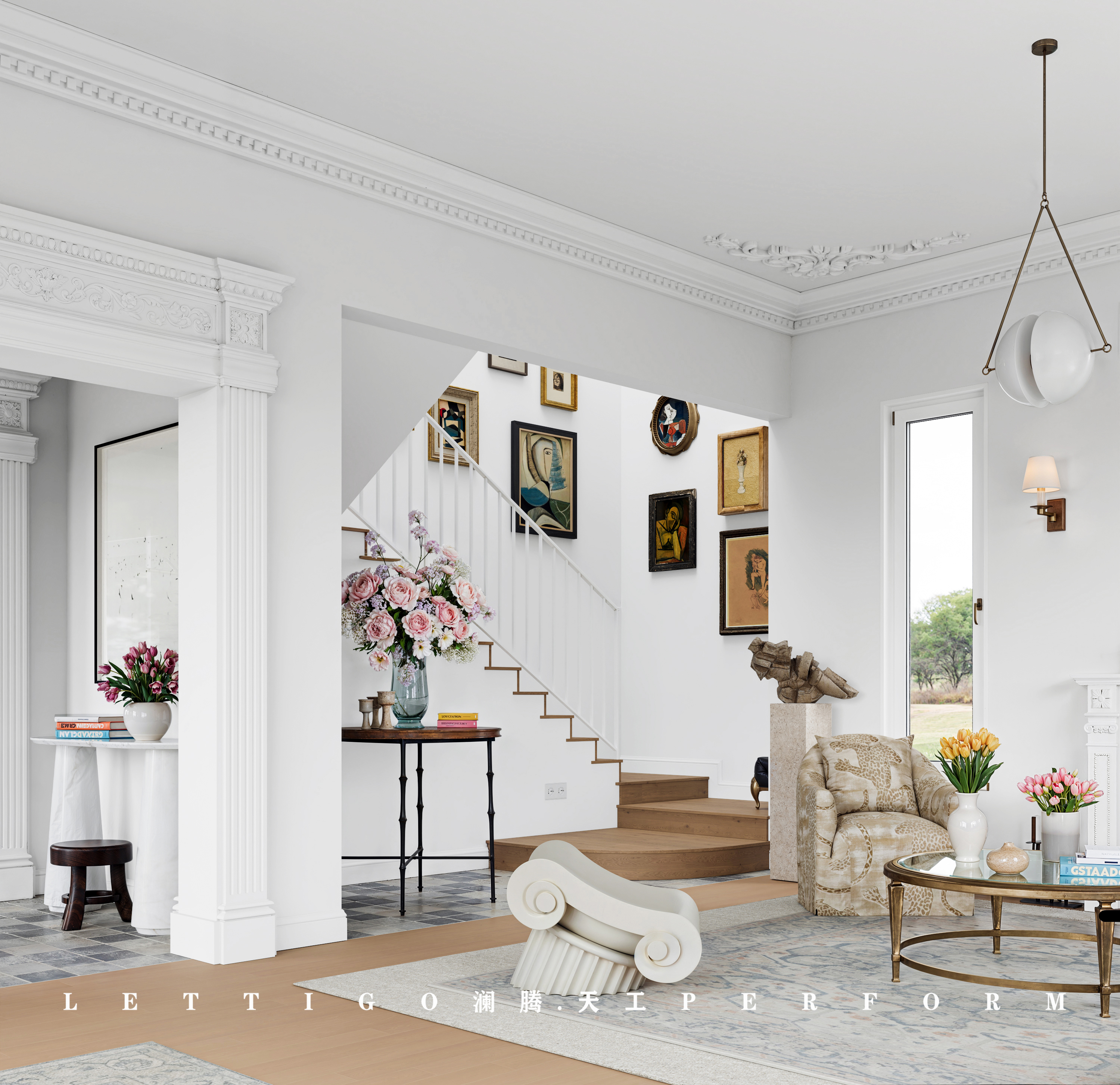 纯白简约法式家居设计-14