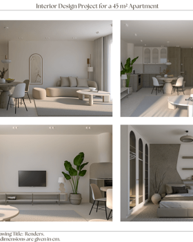Apartment 45m2 design